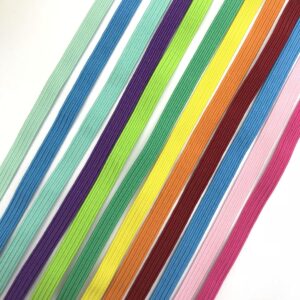 6mm Colorful Braided Elastic - Gambar 3