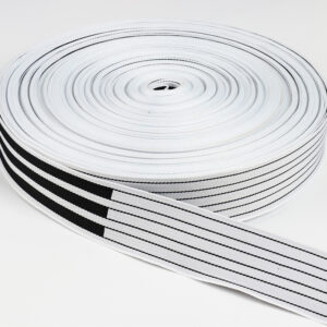 Black White Strip Webbing - 이미지 3