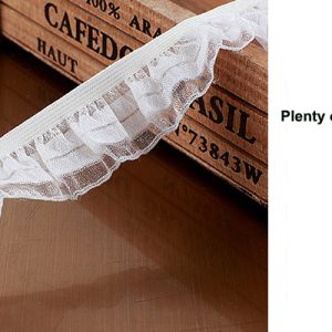 Alternative view of 1" Ruffle Elastic Ribbon