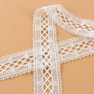 Alternative view of 4cm Lace Trim Embroidered