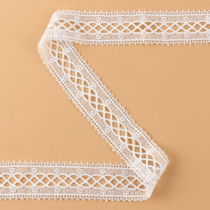 4cm Lace Trim Embroidered - Image 3