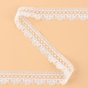 Alternative view of 3cm White Embroidery Trim