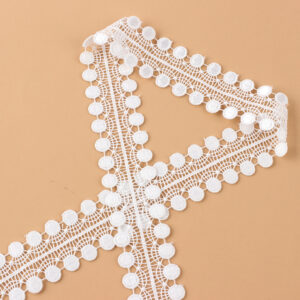 Alternative view of 3.5cm Polyester Chemical Lace Trim