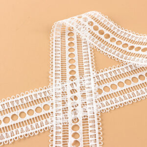 Alternative view of White Embroidered Lace