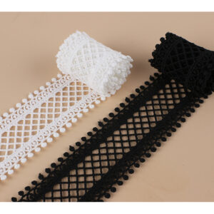 4cm Chemical Lace Trim Embroidered - Image 3