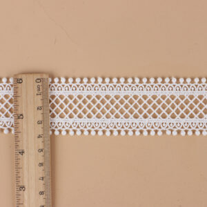 4cm Chemical Lace Trim Embroidered - Image 4