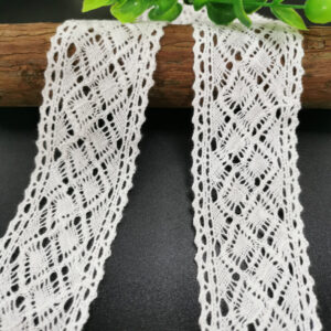 3,5 cm Renda Renda Katun Cluny Trim