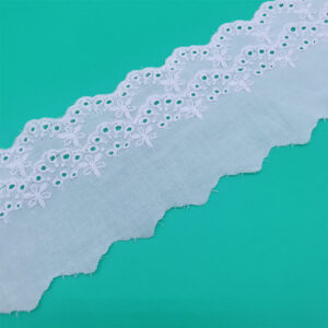 Alternative view of Custom Eyelet Lace Trim China Factory