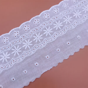 Alternative view of 2021 New Arrival Eyelet Lace Trim