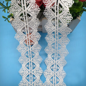 Alternative view of 2021 New Lace Trim Embroidered