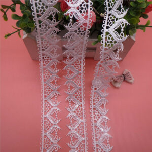 Alternative view of 2.9cm Embroidery Lace Trim With Sequin