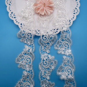 Alternative view of Custom Embroidery Sequin Lace Trim