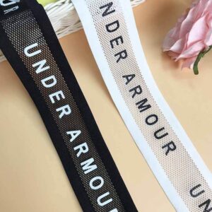 Cinta elástica de malla - Elástico con marca personalizada