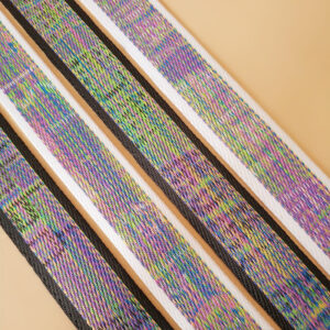 2.5cm Jacquard Tape With Letters – Image 2