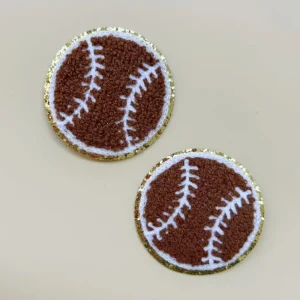 Alternative view of Wholesale Baseball Chenille Embroidery Patches For Clothes