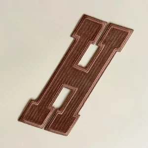Alternative view of Custom Iron On Letter Patches Wholesale