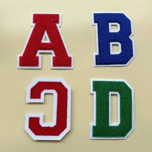 Alternative view of Custom Bulk Chenille Iron On Letters