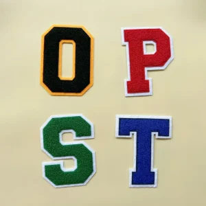Custom Bulk Chenille Iron On Letters - 画像 (3)