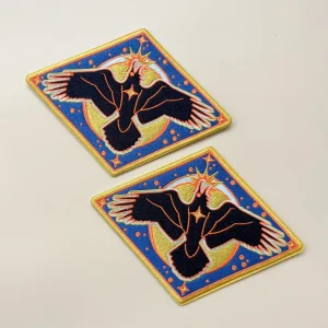 Alternative view of Heavy Duty 3M Adhesive Backing Iron On Patches Custom Wholesale