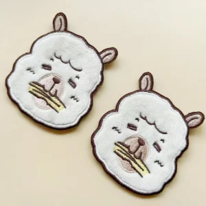 Alternative view of Custom Fur Patches Wholesale | Cute Embroidery Patches