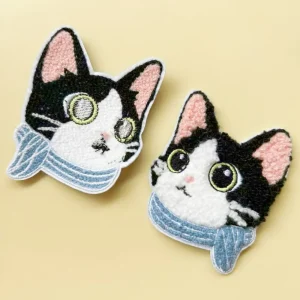 Custom Embroidered Cat Patch Manufacturer & Wholesale - Image 3