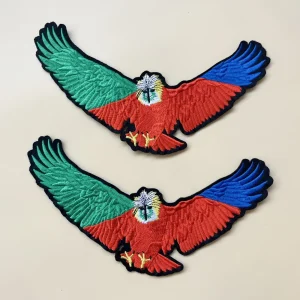 Alternative view of Custom Eagle Patches Wholesale | Embroidery Badges Manufacturer