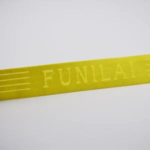 3.1cm Hollow Letter Knitted Elastic Band | Custom Logo Knitted Elastic Manufacturer – תמונה 3