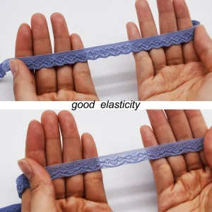 1/2" Elastic Lace Trim In Stock - Image 5