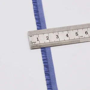 3/8" Ruffled Elastic Lace Trim | Soft Lingerie Elastic - Imagen 4