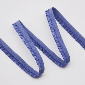 3/8" Ruffled Elastic Lace Trim | Soft Lingerie Elastic