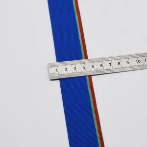 3.5cm Nylon Striped Jacquard Elastic Band for Clothes - 画像 (4)