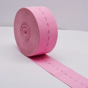 6cm Wide Buttonhole Elastic, Buttonhole Adjustable Waistband Elastic - Image 3