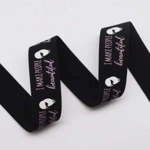 Alternative view of 3cm Custom Logo Silicone Printed Elastic Band