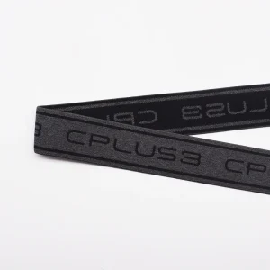 Elastische tailleband in gemêleerd grijs