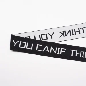 Alternative view of 2 Inch Custom Polyester Jacquard Elastic Band