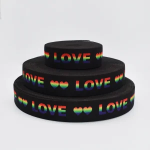 1,5 Inch Custom Gedrukte Elastische Band