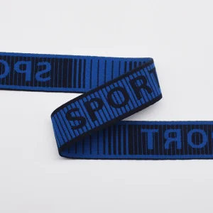 1.5 Inch Custom Logo Nylon Jacquard Elastic Waistband - 画像 (4)