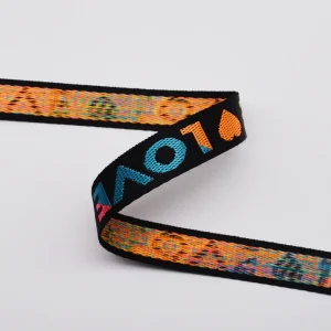 Alternative view of 2cm Custom Jacquard Webbing