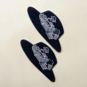 Alternative view of Custom Hat Shape Chenille Patches Wholesale