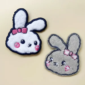 Custom Bunny Embroidery Patches - 이미지 3