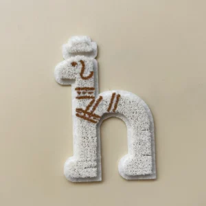 Alternative view of Custom Toothbrush Letter Embroidered Patches Wholesale