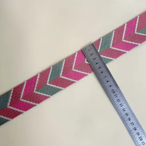 correas de poliéster geométrico para bolsos