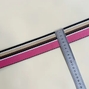 tirantes para bolsos con rayas multicolores